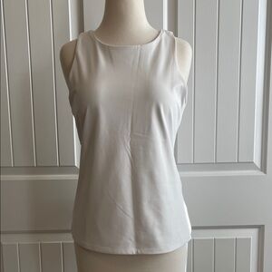 Ann Taylor Classic White Tank Top